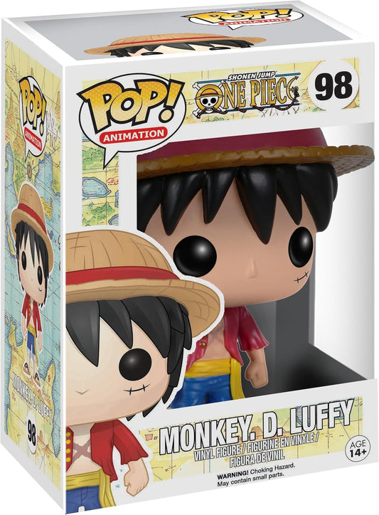 POP Anime: One Piece Luffy Action Figure,Multicolor